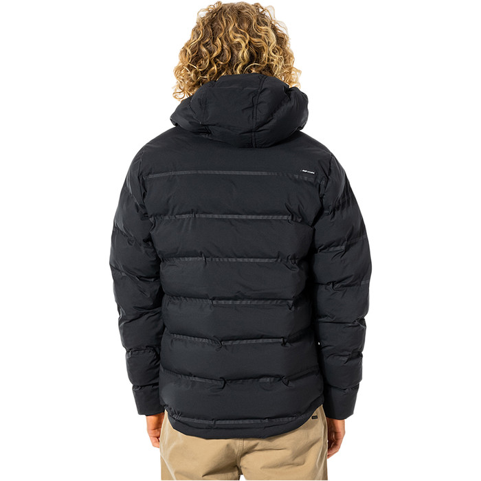 2024 Rip Curl Hombre Anti Series Elite Puff Hood Jacket Cjkdb9 - Negro